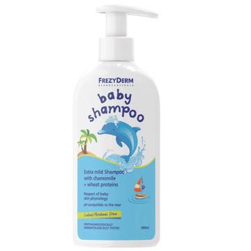 Frezyderm Baby Shampoo 300ml – Ήπιο σαμπουάν για βρέφη με χαμομήλι & πρωτεΐνες σιταριού